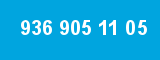 936 905 11 05 936 905 11 05